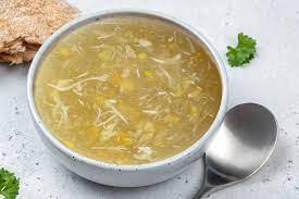 Sweet Corn Chicken Soup